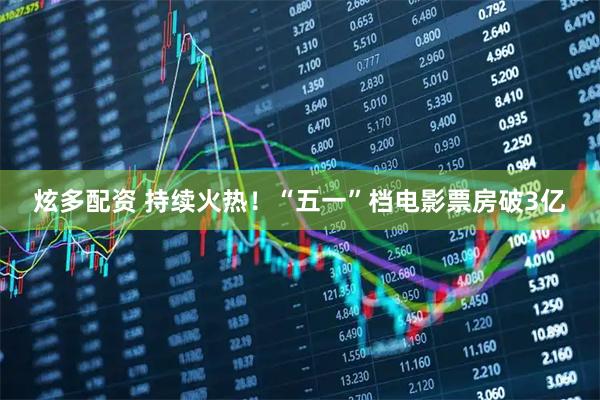 炫多配资 持续火热！“五一”档电影票房破3亿